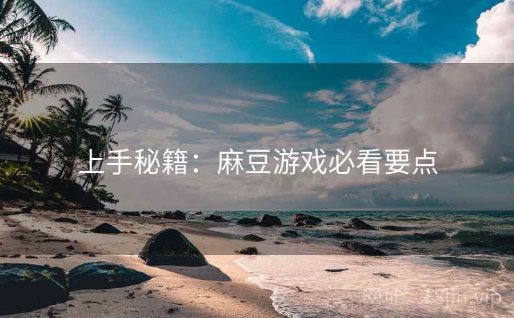 上手秘籍：麻豆游戏必看要点